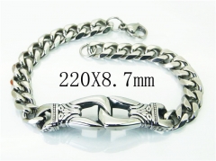 HY Wholesale Bracelets 316L Stainless Steel Jewelry Bracelets-HY21B0546HME