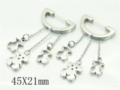 HY Wholesale Earrings 316L Stainless Steel Popular Jewelry Earrings-HY80E0710OE