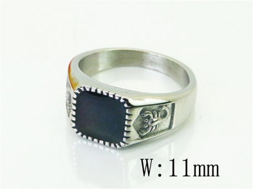 HY Wholesale Popular Rings Jewelry Stainless Steel 316L Rings-HY72R0002OE