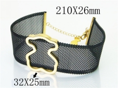 HY Wholesale Bangles Jewelry Stainless Steel 316L Fashion Bangle-HY90B0511HPE