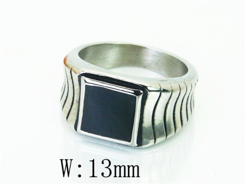 HY Wholesale Popular Rings Jewelry Stainless Steel 316L Rings-HY72R0003OE