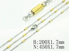 HY Wholesale Jewelry 316L Stainless Steel Earrings Necklace Jewelry Set-HY70S0523ME