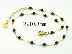 HY Wholesale Anklet Stainless Steel 316L Fashion Jewelry-HY54B0511MLV