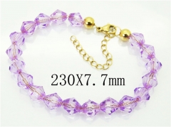 HY Wholesale Bracelets 316L Stainless Steel Jewelry Bracelets-HY91B0398JLG