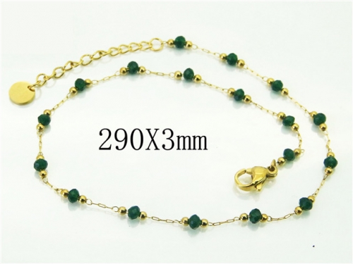 HY Wholesale Anklet Stainless Steel 316L Fashion Jewelry-HY54B0510MLC