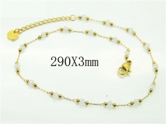 HY Wholesale Anklet Stainless Steel 316L Fashion Jewelry-HY54B0506MLE
