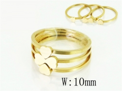 HY Wholesale Popular Rings Jewelry Stainless Steel 316L Rings-HY19R1318HVV