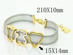 HY Wholesale Bangles Jewelry Stainless Steel 316L Fashion Bangle-HY90B0513HOQ