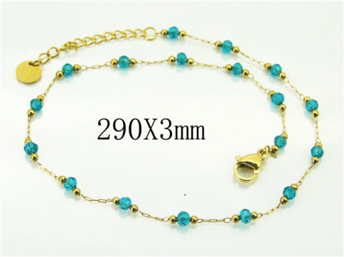 HY Wholesale Anklet Stainless Steel 316L Fashion Jewelry-HY54B0509MLX