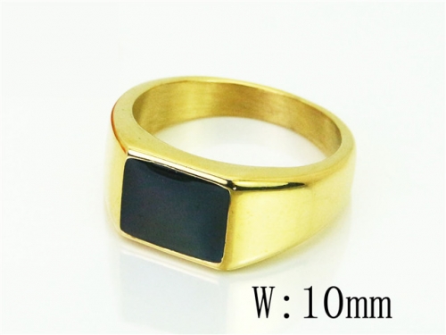 HY Wholesale Popular Rings Jewelry Stainless Steel 316L Rings-HY72R0007PW