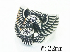 HY Wholesale Popular Rings Jewelry Stainless Steel 316L Rings-HY48R0052PR