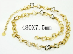 HY Wholesale Necklaces Stainless Steel 316L Jewelry Necklaces-HY90N0286JMD