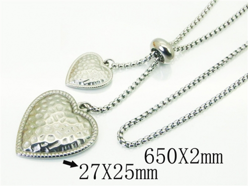 HY Wholesale Necklaces Stainless Steel 316L Jewelry Necklaces-HY39N0676PC
