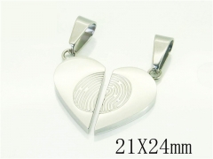 HY Wholesale Pendant Jewelry 316L Stainless Steel Jewelry Pendant-HY59P1124MW