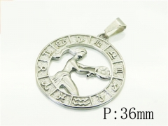 HY Wholesale Pendant Jewelry 316L Stainless Steel Jewelry Pendant-HY22P1121OZ