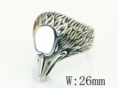 HY Wholesale Rings Jewelry Stainless Steel 316L Rings-HY22R1084HHF