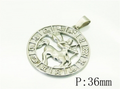 HY Wholesale Pendant Jewelry 316L Stainless Steel Jewelry Pendant-HY22P1118OQ