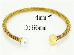 HY Wholesale Bangles Jewelry Stainless Steel 316L Fashion Bangle-HY52B0105HNE