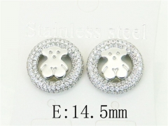 HY Wholesale Earrings 316L Stainless Steel Popular Jewelry Earrings-HY90E0385IHE