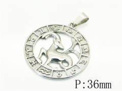 HY Wholesale Pendant Jewelry 316L Stainless Steel Jewelry Pendant-HY22P1129OR