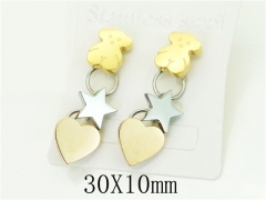HY Wholesale Earrings 316L Stainless Steel Popular Jewelry Earrings-HY90E0382HIA