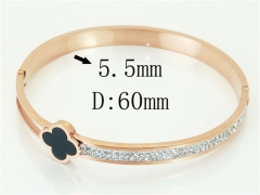 HY Wholesale Bangles Jewelry Stainless Steel 316L Fashion Bangle-HY80B1732HID