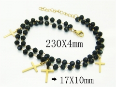 HY Wholesale Bracelets 316L Stainless Steel Jewelry Bracelets-HY24B0205HEE