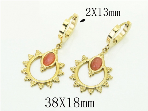 HY Wholesale Earrings 316L Stainless Steel Popular Jewelry Earrings-HY43E0526OQ