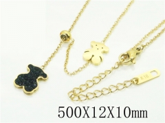 HY Wholesale Necklaces Stainless Steel 316L Jewelry Necklaces-HY32N0853NS