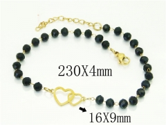 HY Wholesale Bracelets 316L Stainless Steel Jewelry Bracelets-HY24B0202NS