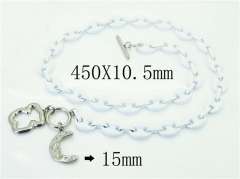 HY Wholesale Stainless Steel 316L Necklaces Bracelets Sets-HY21S0172IMF
