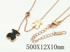 HY Wholesale Necklaces Stainless Steel 316L Jewelry Necklaces-HY32N0854NW