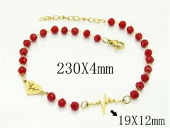 HY Wholesale Bracelets 316L Stainless Steel Jewelry Bracelets-HY24B0180OC