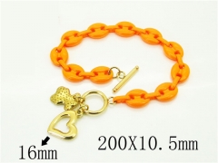 HY Wholesale Bracelets 316L Stainless Steel Jewelry Bracelets-HY21B0590HPE