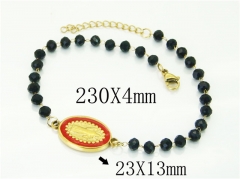 HY Wholesale Bracelets 316L Stainless Steel Jewelry Bracelets-HY24B0191SNO