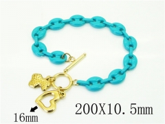HY Wholesale Bracelets 316L Stainless Steel Jewelry Bracelets-HY21B0593HPS