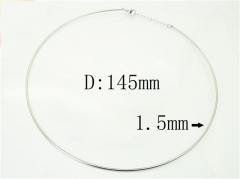 HY Wholesale Necklaces Stainless Steel 316L Jewelry Necklaces-HY70N0691KR