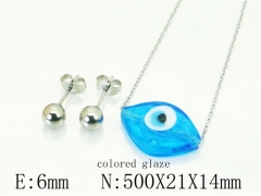 HY Wholesale 316L Stainless Steel jewelry Set-HY91S1664LR