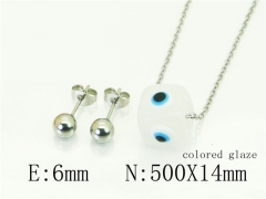 HY Wholesale 316L Stainless Steel jewelry Set-HY91S1672LR