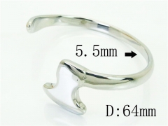 HY Wholesale Bangles Jewelry Stainless Steel 316L Fashion Bangle-HY72B0060HOR