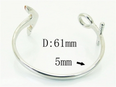 HY Wholesale Bangles Jewelry Stainless Steel 316L Fashion Bangle-HY72B0058HOS