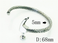 HY Wholesale Bangles Jewelry Stainless Steel 316L Fashion Bangle-HY72B0059HOF