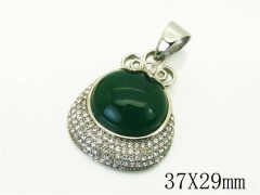 HY Wholesale Pendant Jewelry 316L Stainless Steel Jewelry Pendant-HY72P0035HLS