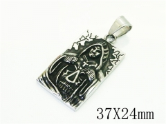 HY Wholesale Pendant Jewelry 316L Stainless Steel Jewelry Pendant-HY13PE1959MW