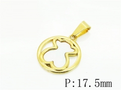 HY Wholesale Pendant Jewelry 316L Stainless Steel Jewelry Pendant-HY12P1734KL