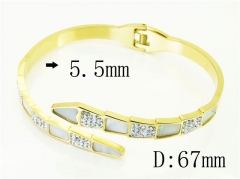 HY Wholesale Bangles Jewelry Stainless Steel 316L Fashion Bangle-HY32B0989HKD