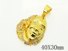 HY Wholesale Pendant Jewelry 316L Stainless Steel Jewelry Pendant-HY72P0038IRR