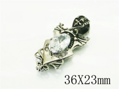 HY Wholesale Pendant Jewelry 316L Stainless Steel Jewelry Pendant-HY72P0095HBB