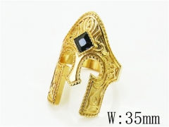 HY Wholesale Popular Rings Jewelry Stainless Steel 316L Rings-HY22R1091HID