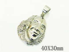 HY Wholesale Pendant Jewelry 316L Stainless Steel Jewelry Pendant-HY72P0037HOD